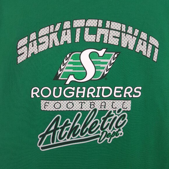Saskatchewan Roughriders Kids Tee Shirt Large US L CFL Football Unisex Boy Girl - Picture 2 of 10